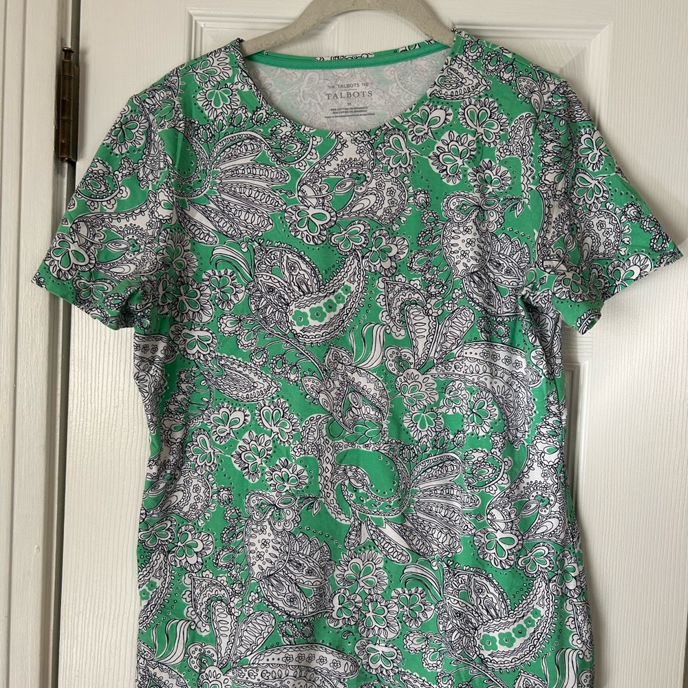 Talbots Crewneck Tee - Misses Medium